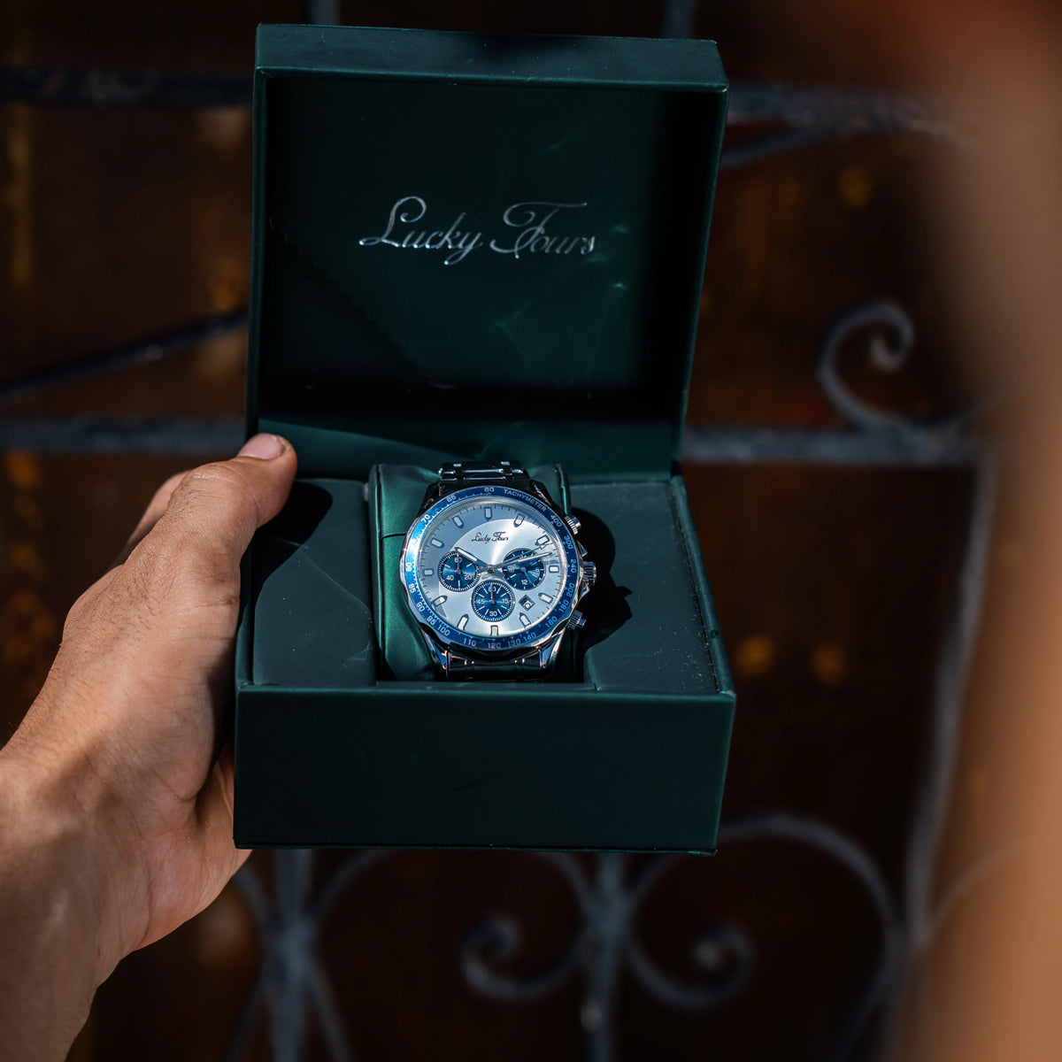 ALDERN Chronometer — Burgundy — view 4