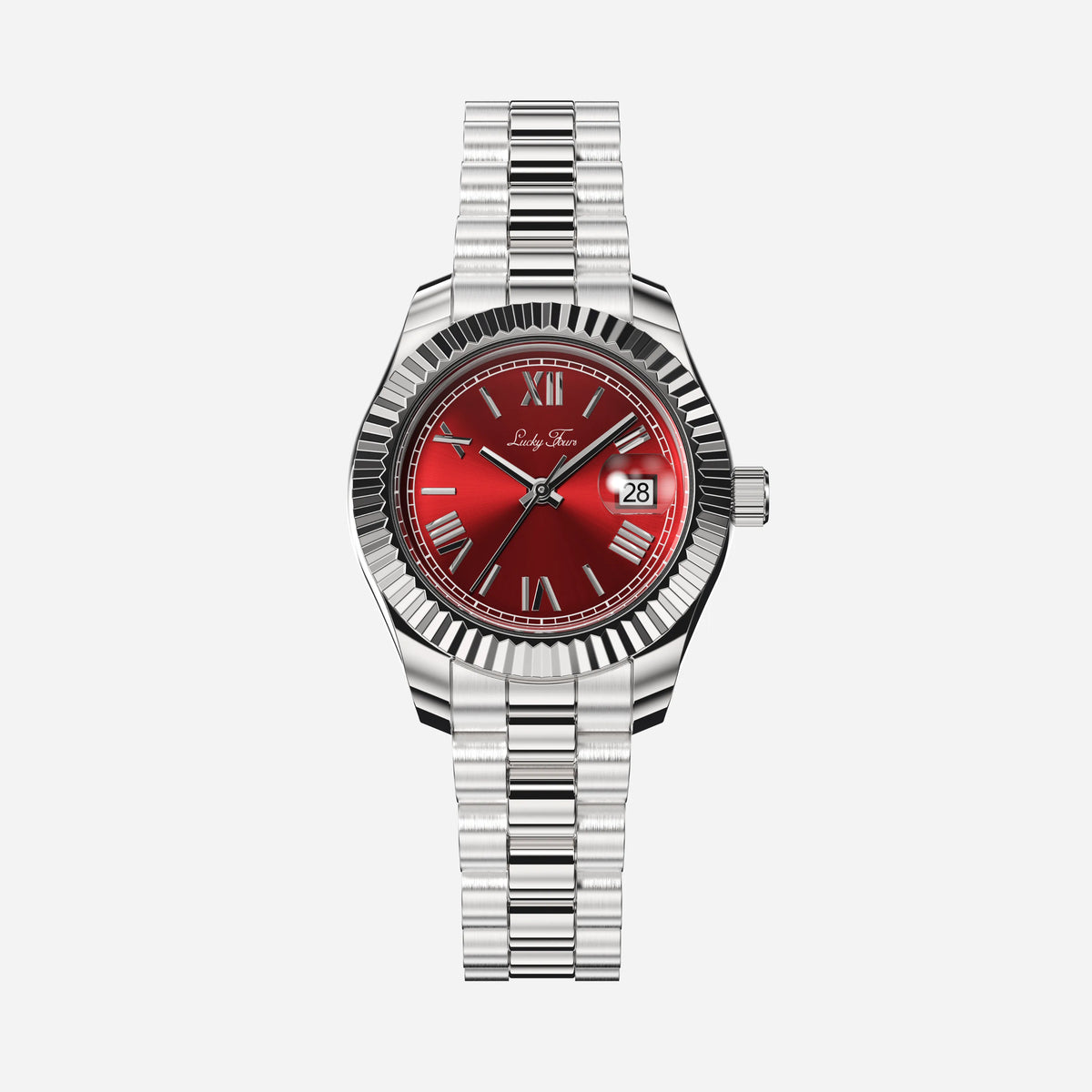 ALDERN Lady Santos — Crimson — view 1