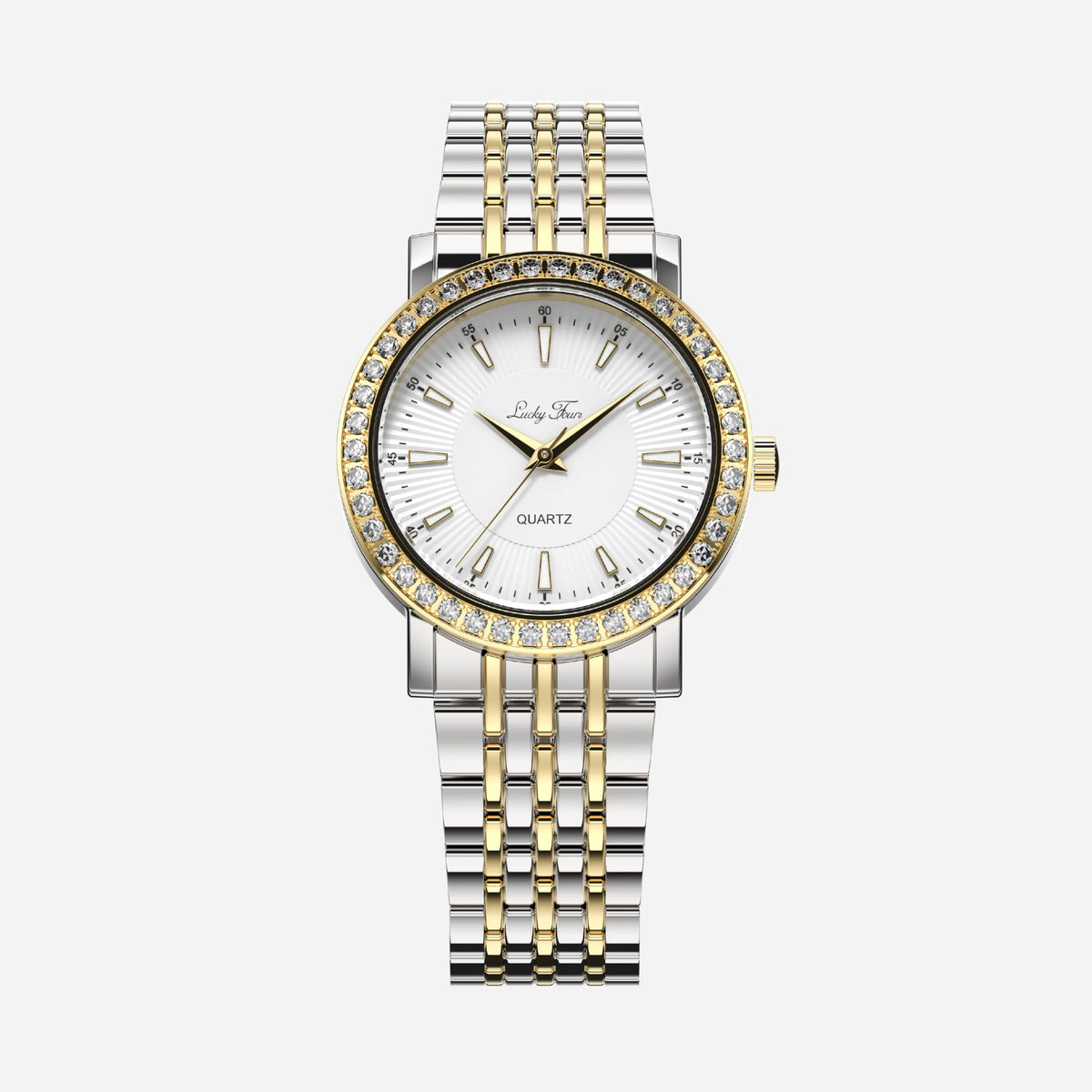ALDERN Venoria — Two-Tone Gold Pearl — view 1